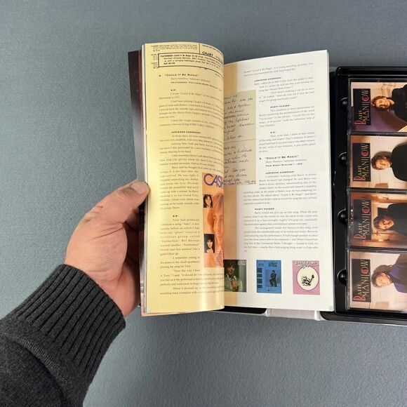 Barry Manilow Complete Collection and Then Some 4 Audio Cassette Tapes 1 VHS - Picture 9 of 12